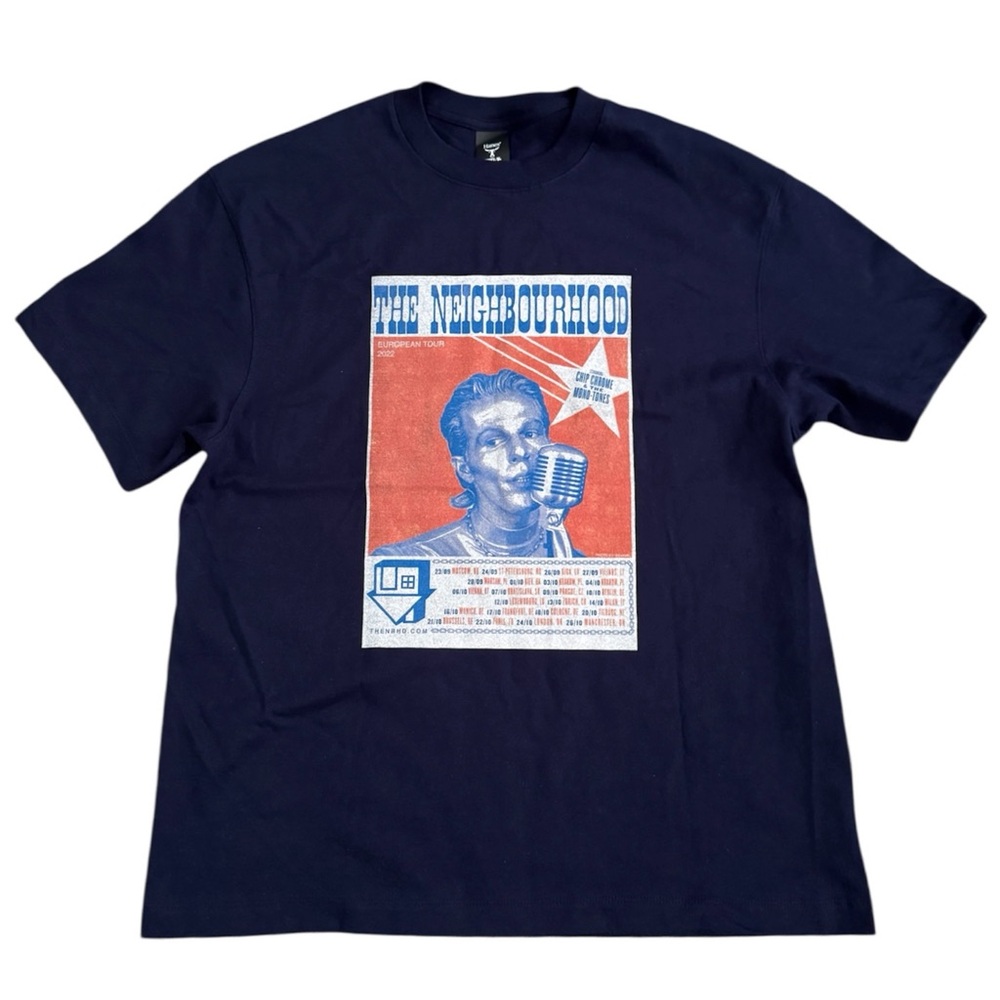 The Neighborhood Chip Chrome and the Monotones Graphic Tee